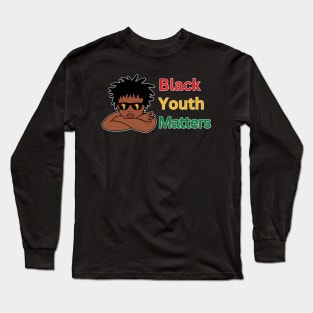 Black Youth Matters | Juneteenth | Stop The Violence Long Sleeve T-Shirt